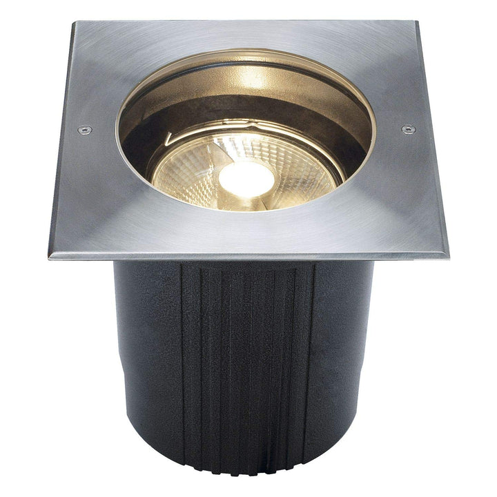 DASAR 215, Outdoor Bodeneinbauleuchte Dasar 215 75w Edelstahl 316 Eckig, Dasar 215 75w Edelstahl 316