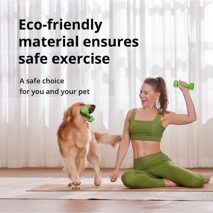 Portzon Gewichte Hanteln, 10 Farboptionen, kompatibel mit 2 Neopren-Hanteln, 0,5–6,8 kg, rutschfest,