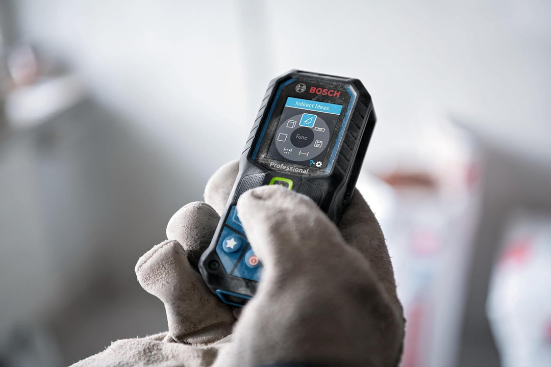 Bosch Professional Laser-Entfernungsmesser GLM 50-23 G (grüner Laser, Neigungssensor, Reichweite: bi