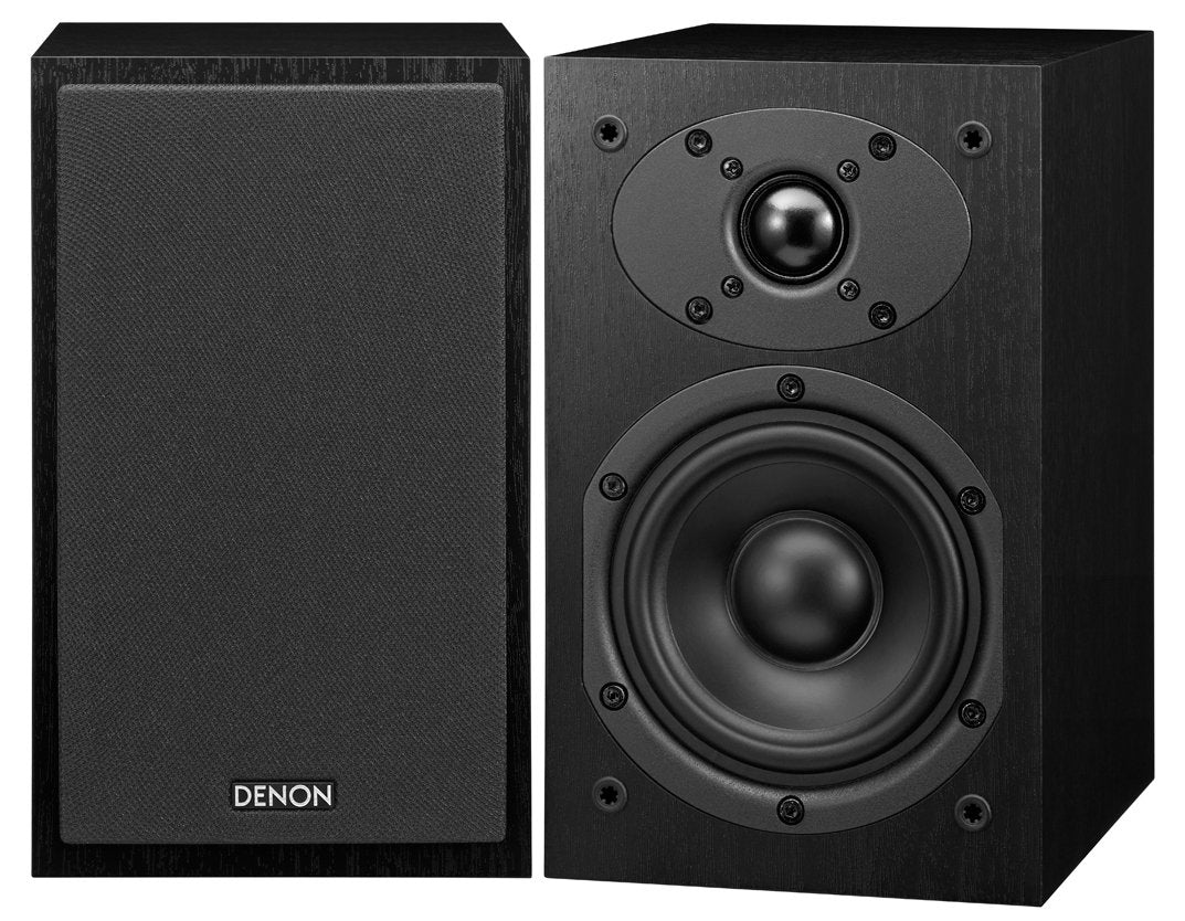 DENON SC-M40 Diffusor aus Holz A 2 Wege, Schwarz