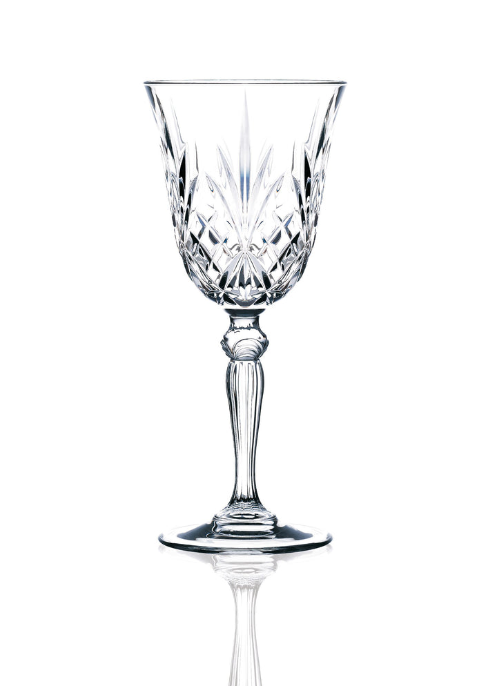 RCR Crystal Melodia Rotweingläser 6er-Set, Metal, 6 Stück (1er Pack), 6