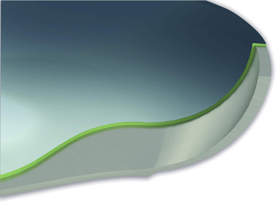 tegame 2 manici 24cm azul nickel free 24 cm, 24 cm