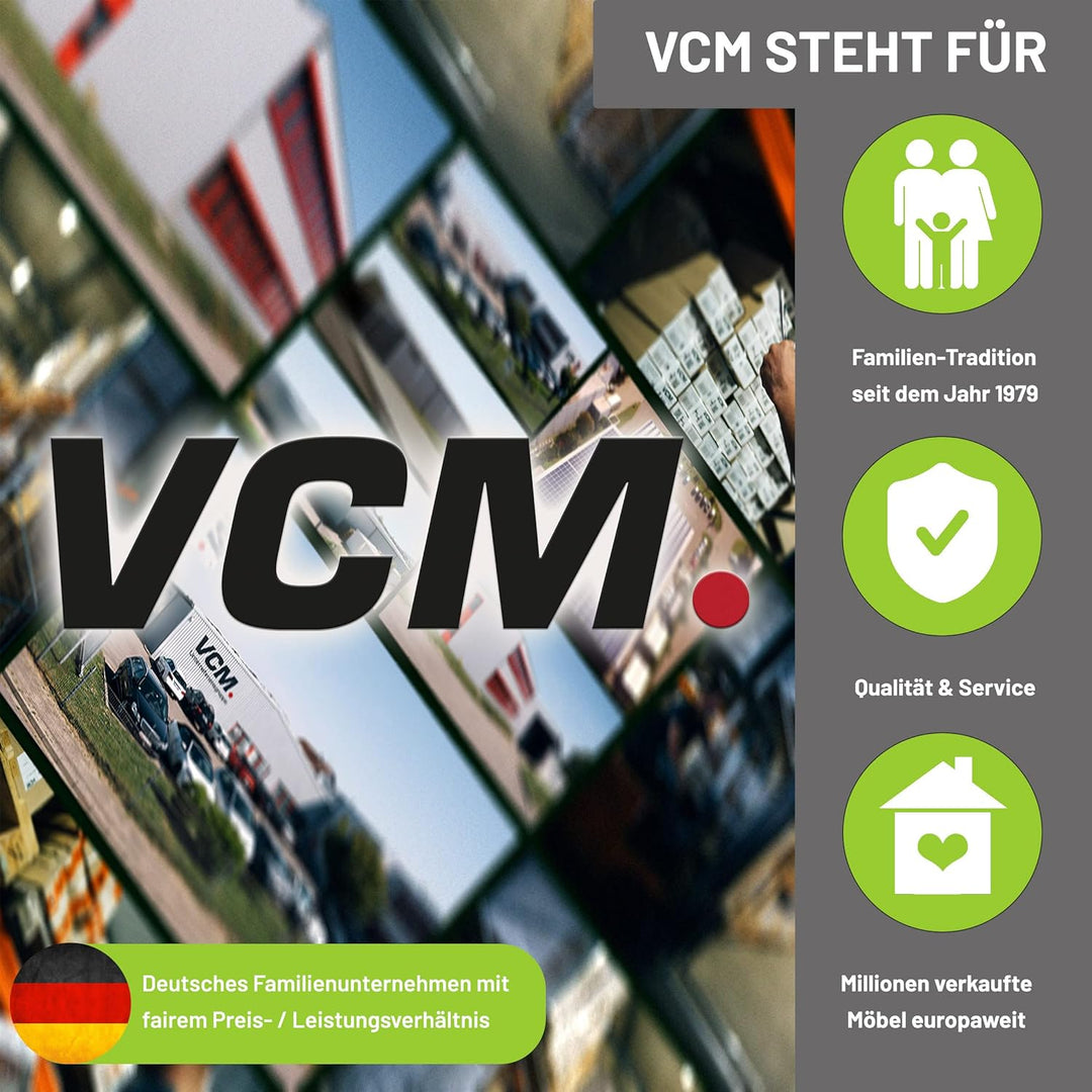 VCM Holz CD DVD Stand Aufbewahrung Standregal Bücherregal Deko Regal Elementa Kern-Nussbaum, Kern-nu