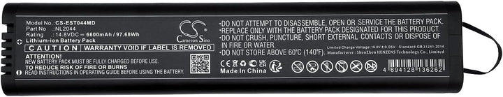 Akku 6600mAh Kompatibel mit [Esaote] MyLab One, MyLab One Vet, Mylab Ultrasound, mylabone, MyLabOne