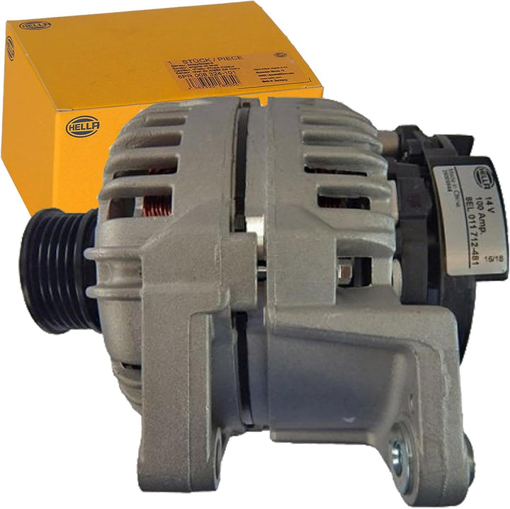 HELLA - Generator/Lichtmaschine - 14V - 100A - für u.a. Opel Zafira / Zafira Family B (A05) - 8EL 01