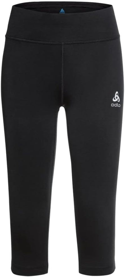 Odlo Damen 3/4 Lauftight Essentials_322991 XS Schwarz, XS Schwarz