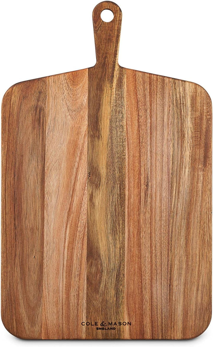 Cole &amp; Mason H722133 Barkway Schneidebrett aus Akazienholz, Gross, Servierbrett/Holzbrett/Brett mit