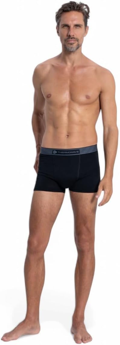 Thermowave Merino Life Unterwäsche Männer - Merino Wolle Boxershorts - Anti Geruch Sport Unterwäsche