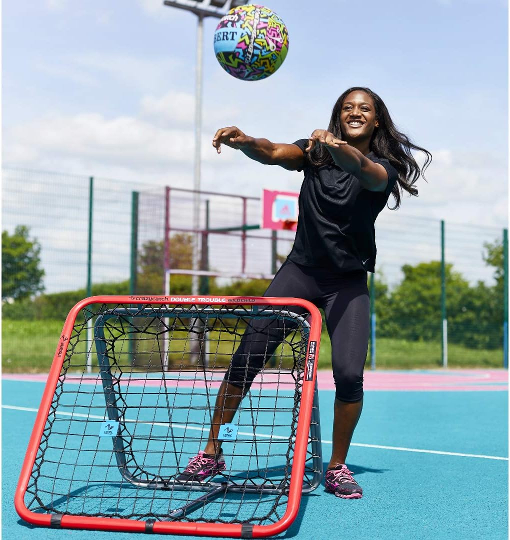Crazy Catch – Wild Child Double Trouble Rebound-Netz Für Fussball Einheitsgrösse, Einheitsgrösse