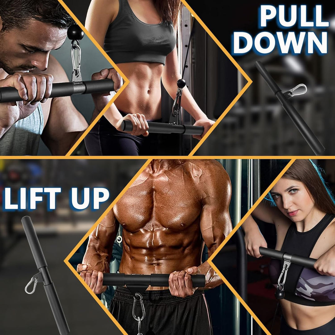 Favuit Bizeps Stange Latzugstange, LAT Pull Down Bar Fitness Krafttraining Gerade Stange Kabelzug La