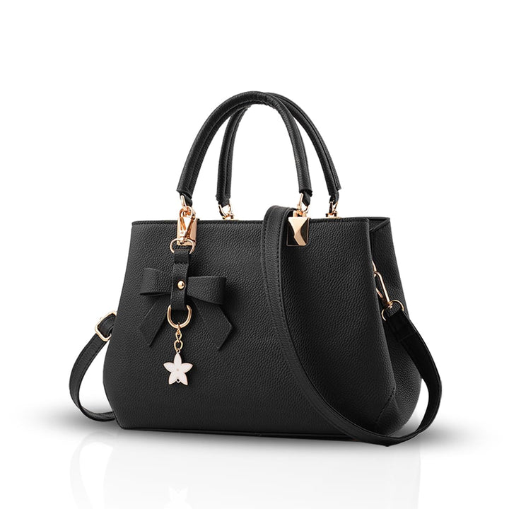 NICOLE & DORIS Damen Handtaschen Designer Tasche Elegante Frauen Umhängetasche PU Leather Shopper He