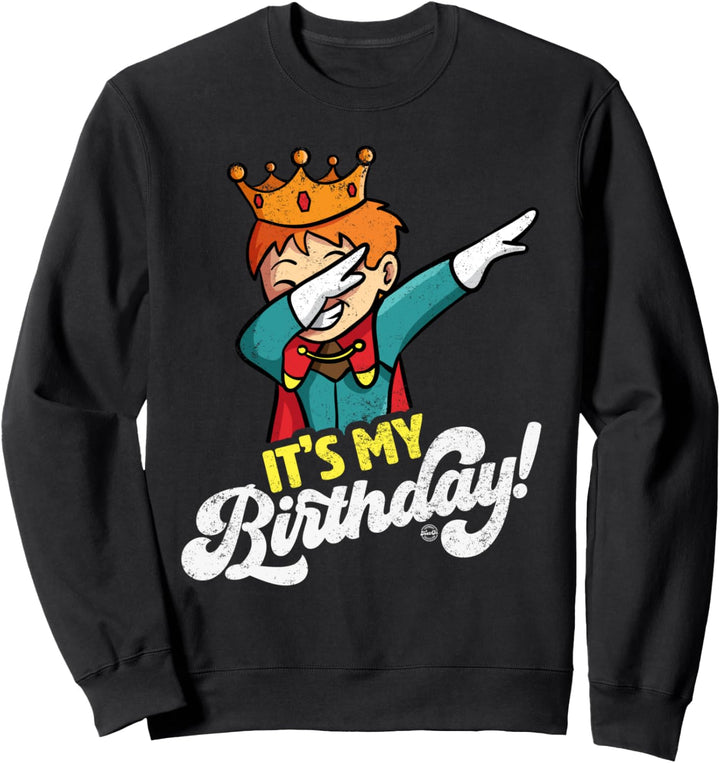 It's My Birthday Cool Graphic Dabbing Prince Gift Bday Party Sweatshirt