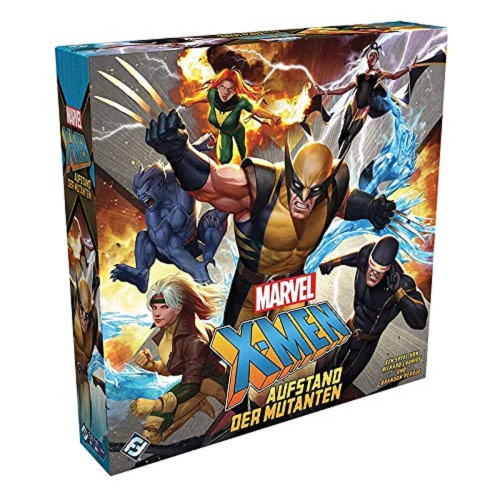 Asmodee | Fantasy Flight Games | X-Men: Aufstand der Mutanten | Kennerspiel | Brettspiel | 1-6 Spiel