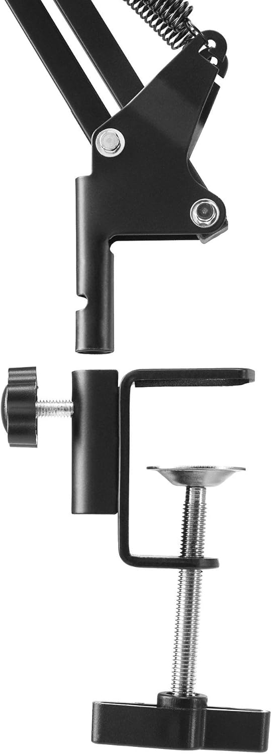 McGrey MA-20 Mikrofonarm für Studio Mikrofon - Mikrofonständer mit Tischklemme - Mikrofonhalter für