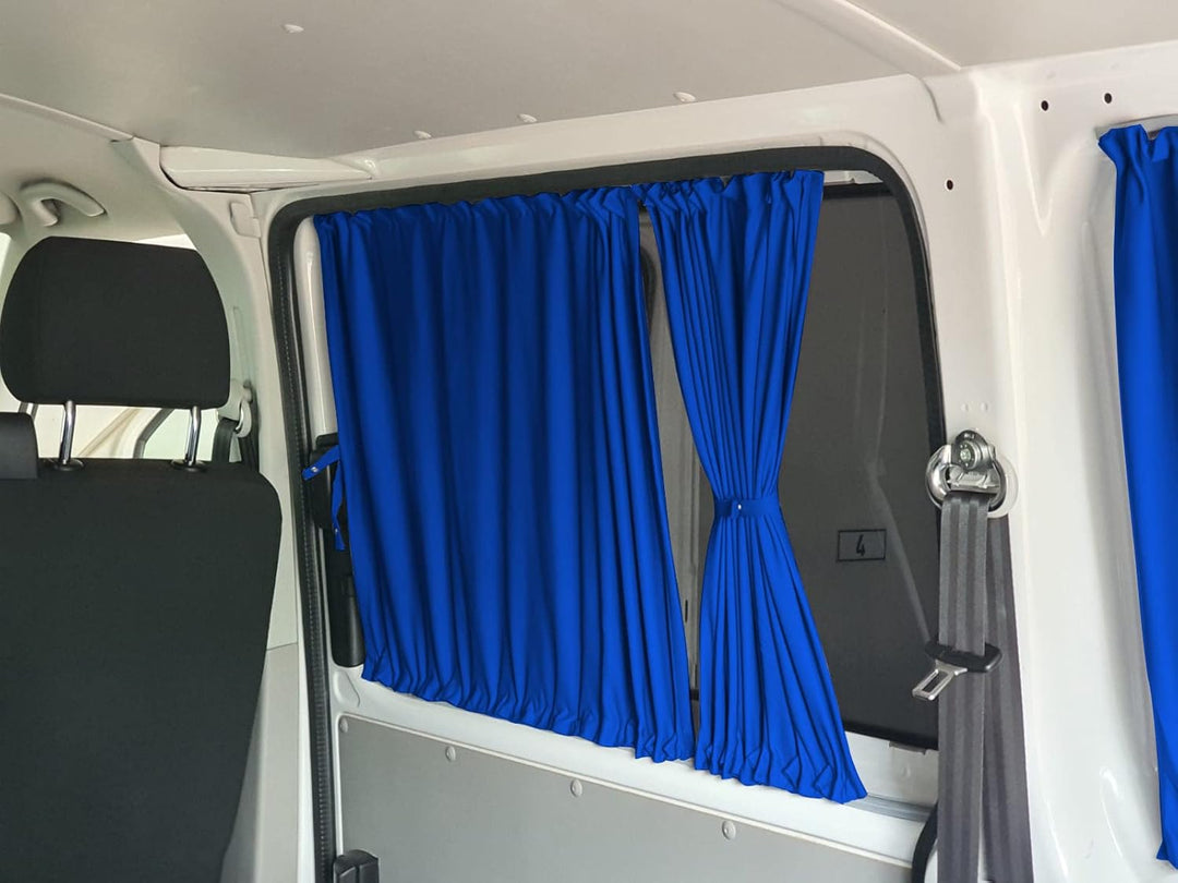 BREMER SITZBEZÜGE Mass Gardinen Vorhänge Sonnenschutz kompatibel mit VW T5 T6 T6.1 Transporter Carav
