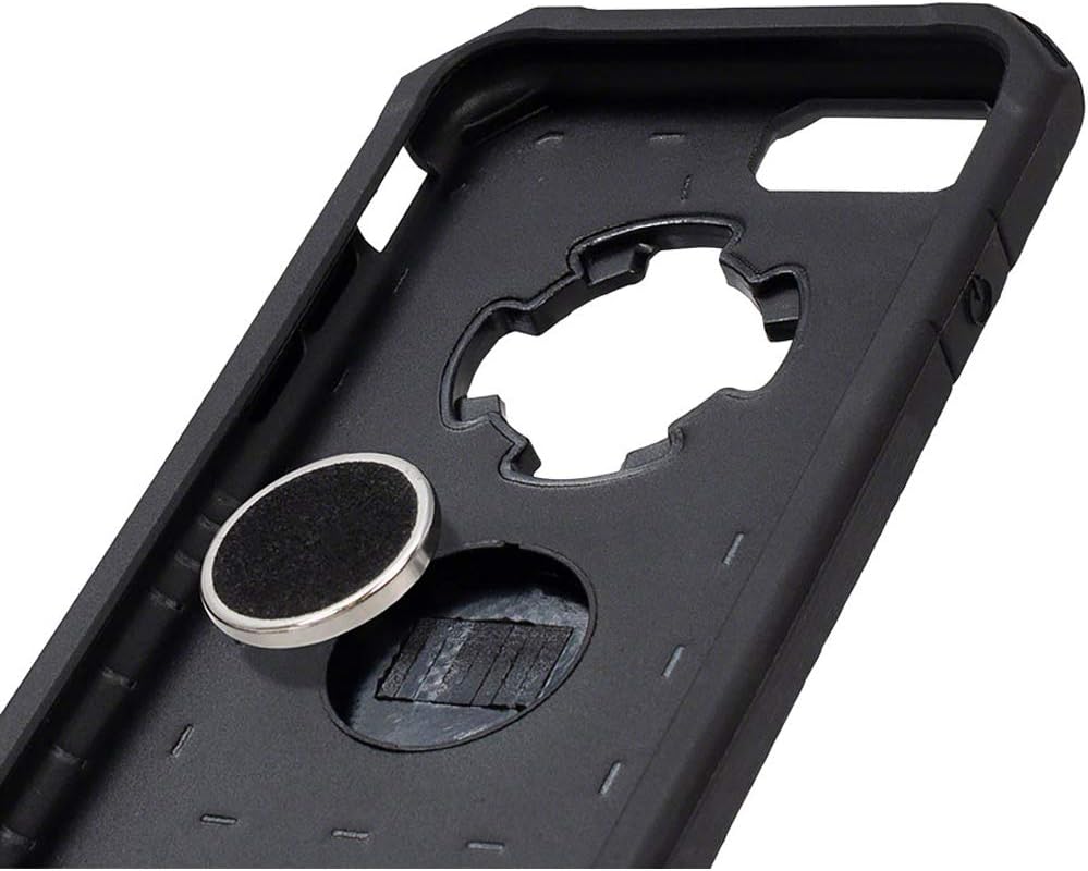 Rokform - Magnetische iPhone SE (2. Generation)/8/7/6 Hülle mit Drehverschluss-Halterung, Militärqua