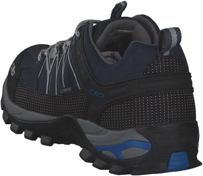 CMP Herren Rigel Low Shoe Wp Trekking-& Wanderhalbschuhe 39 EU Blau Zementgrau B Blue Cemento, 39 EU