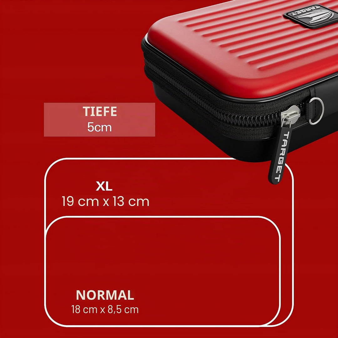 Target Darts Takoma XL Darts Case - Holds x 2 Satz Darts Brieftasche, Rot
