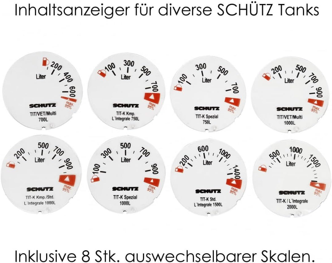 SCHÜTZ IBC Inhaltsanzeiger als Mechanische Füllstandsanzeige G2