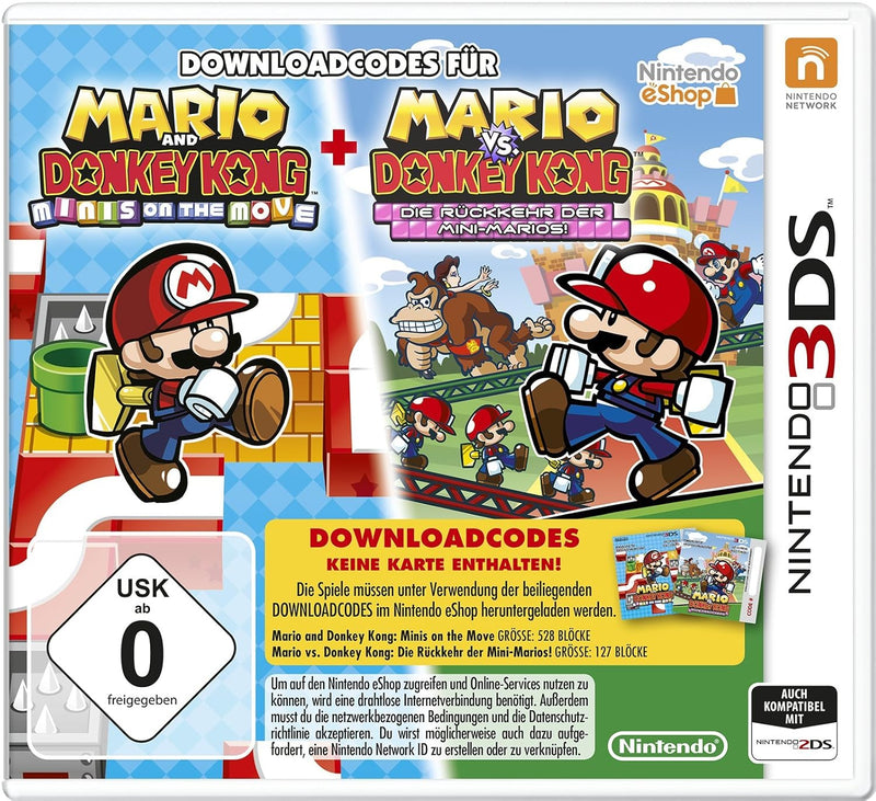 Mario and Donkey Kong: Minis on the Move und Mario vs. Donkey Kong: Die Rückkehr der Mini-Marios! [D