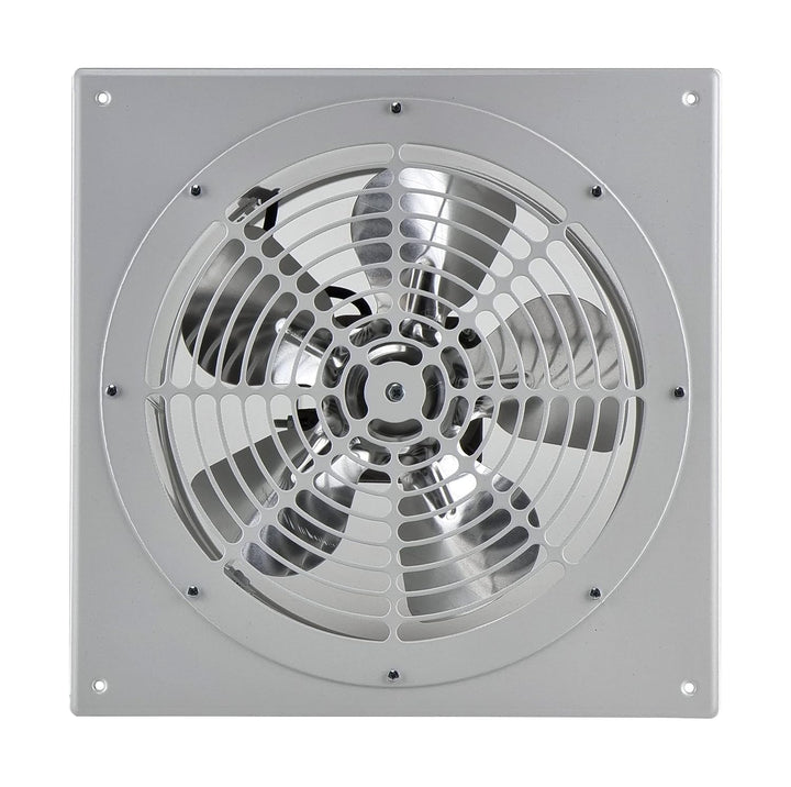 Steinberg14 Weiss Ø 250mm Rohrlüfter Wand Radiallüfter Ventilator Wandflansch Zu-Abluft, Metall Ø 25