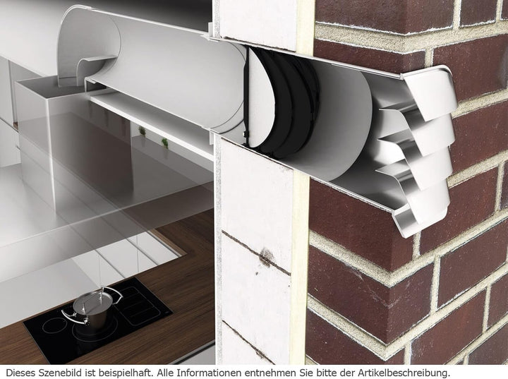NABER Rückstauklappe THERMOBOX/Wärmerückhaltesystem / Ø150mm
