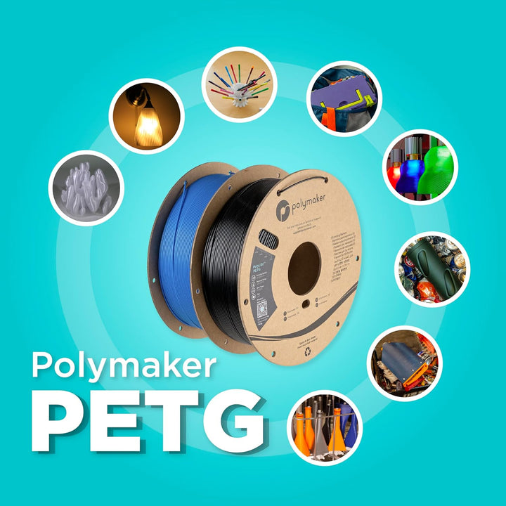 Polymaker PolyLite PETG Gold - 1,75mm - 1kg 1 kg Petg Gold (Hex Code: 