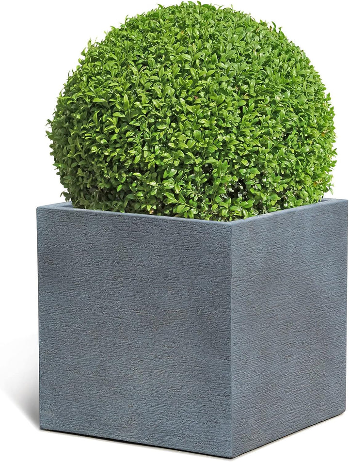 ESCHBACH® Pflanzkübel Cube 50 Stein Grau Quadratisch * 50 x 50 x 50 cm * 10 Jahre Garantie 50x50x50,