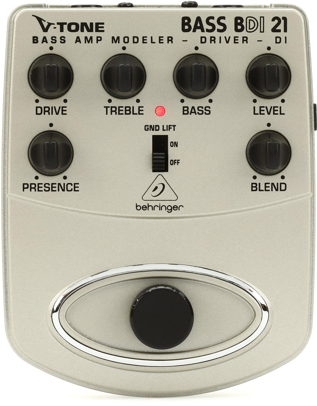 Behringer V-TONE BASS DRIVER DI BDI21 Bass Amp Modeler/Direct Recording Preamp/DI Box V-TONE BASS DR