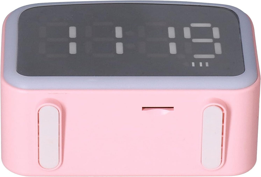 Elprico Radiowecker, -Cartoon-Bluetooth-Uhr Am Bett mit 1400-mAh-Akku, Multifunktionaler Digitaler B