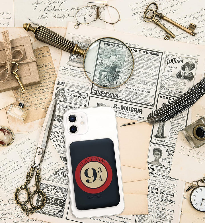 Harry Potter Powerbank 5000 mAh Plattform 9 3/4 Wireless 5 W Powe rbank XS 5000, externes Ladegerät