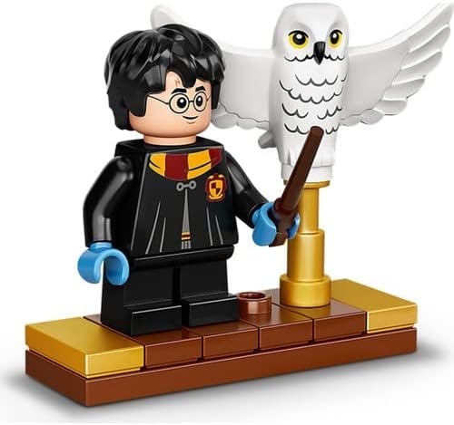 LEGO 75979 Harry Potter Hedwig die Eule, Ausstellungsmodell, Sammlerstück mit beweglichen Flügeln, F