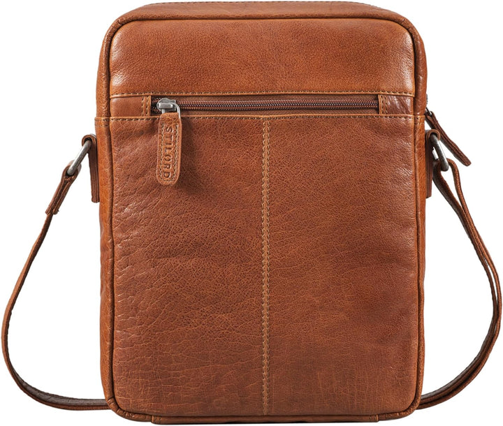 STILORD 'Fox' Herrentasche Leder Vintage Messenger Bag Männer Handtasche klein für 10,1 bis 10,5 Zol