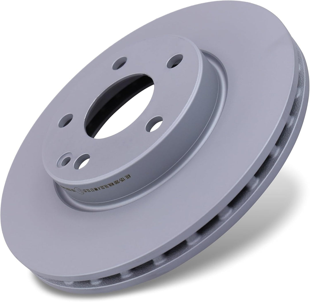 ATE Bremsenset Vorderachse inkl. Bremsscheiben vorne Ø 280 mm belüftet und Bremsbeläge vorne + Versc