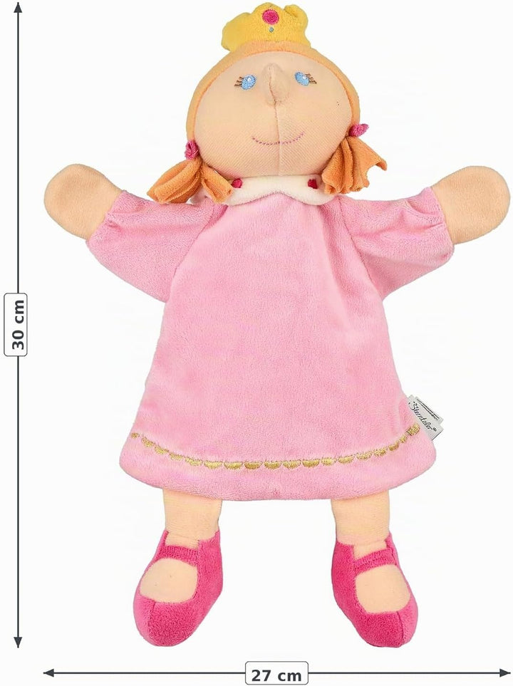 Sterntaler 3601653 Handpuppe Prinzessin, 30 x 27 x 9 cm, Lila, Prinzessin