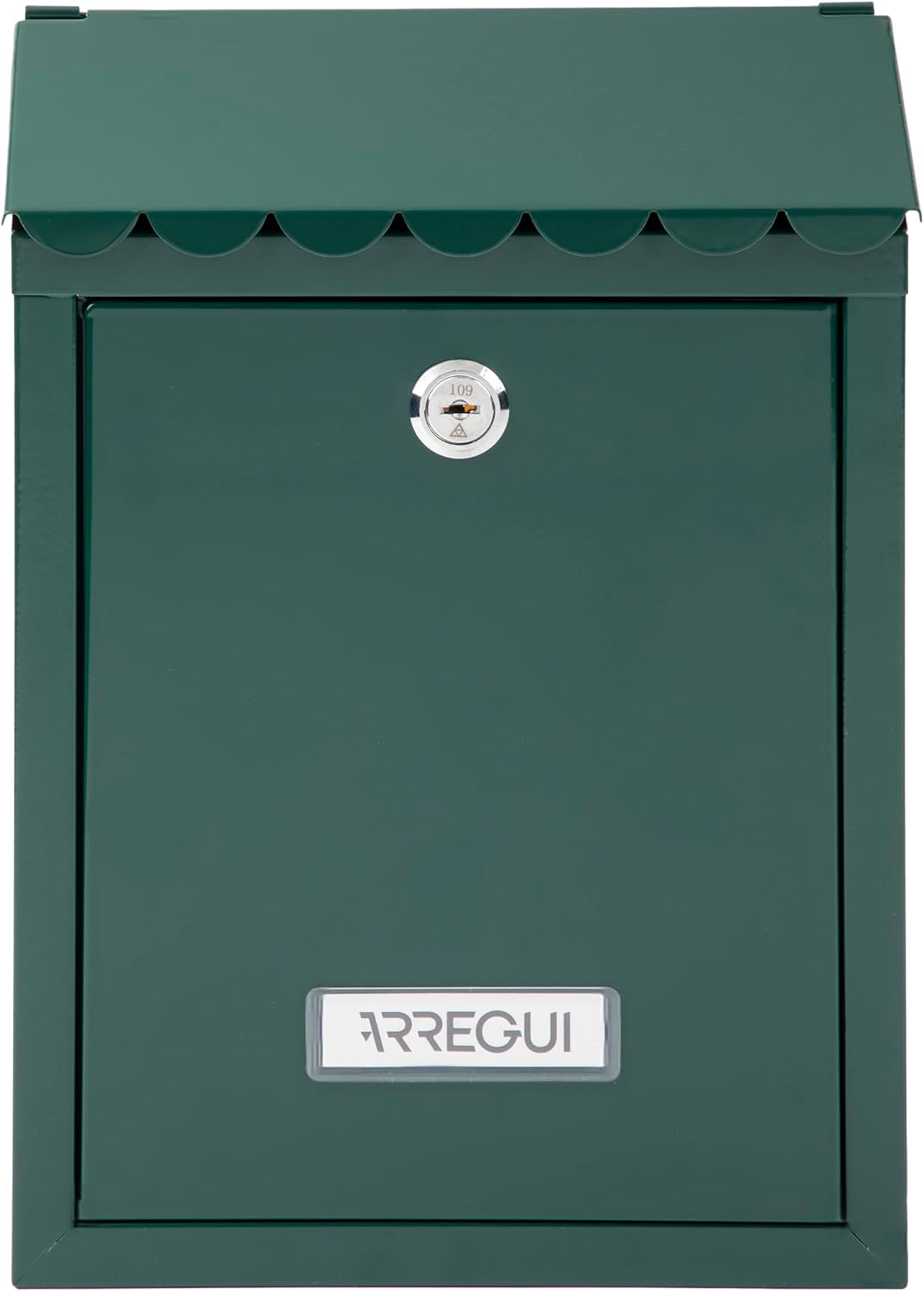 ARREGUI Civic E5723-C Briefkasten aus Verzinktem Stahl, Grösse S (DIN A5 Post), Wandbriefkasten für
