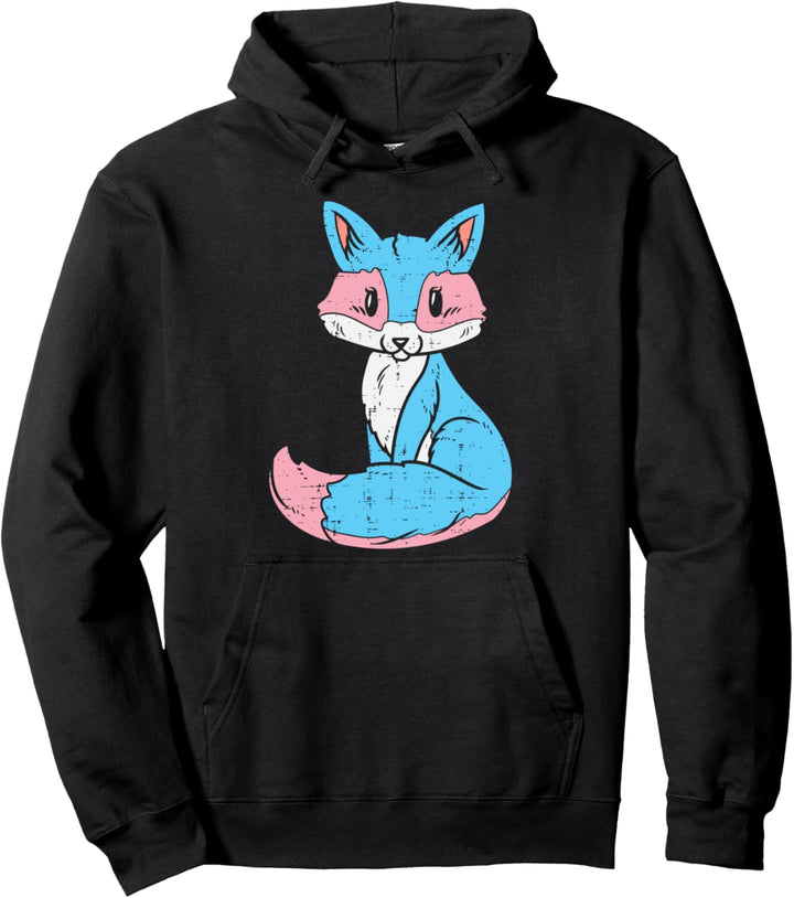 Transgender Fox Transsexual Trans Pride LGBT Pullover Hoodie