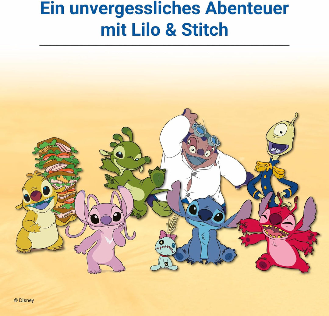 Ravensburger 24943 - Stitch Labyrinth - Der Spieleklassiker für 2-4 Spieler ab 7 Jahren mit dem lieb