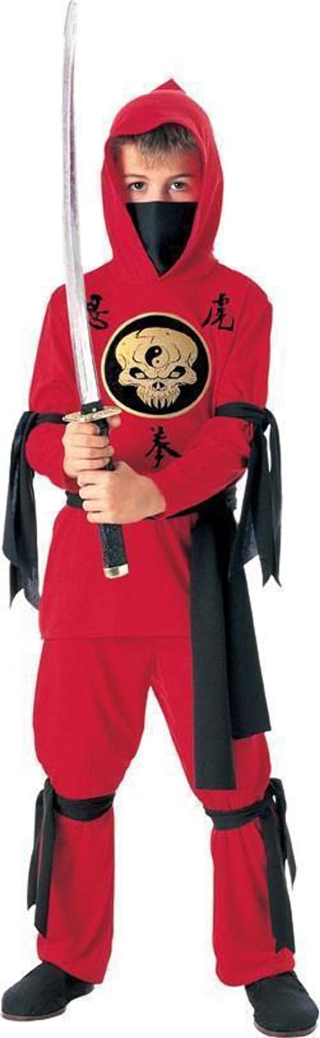 Child Red Ninja Costume S Child Red Ninja Costume - S 881039S (japan import) 36, 36