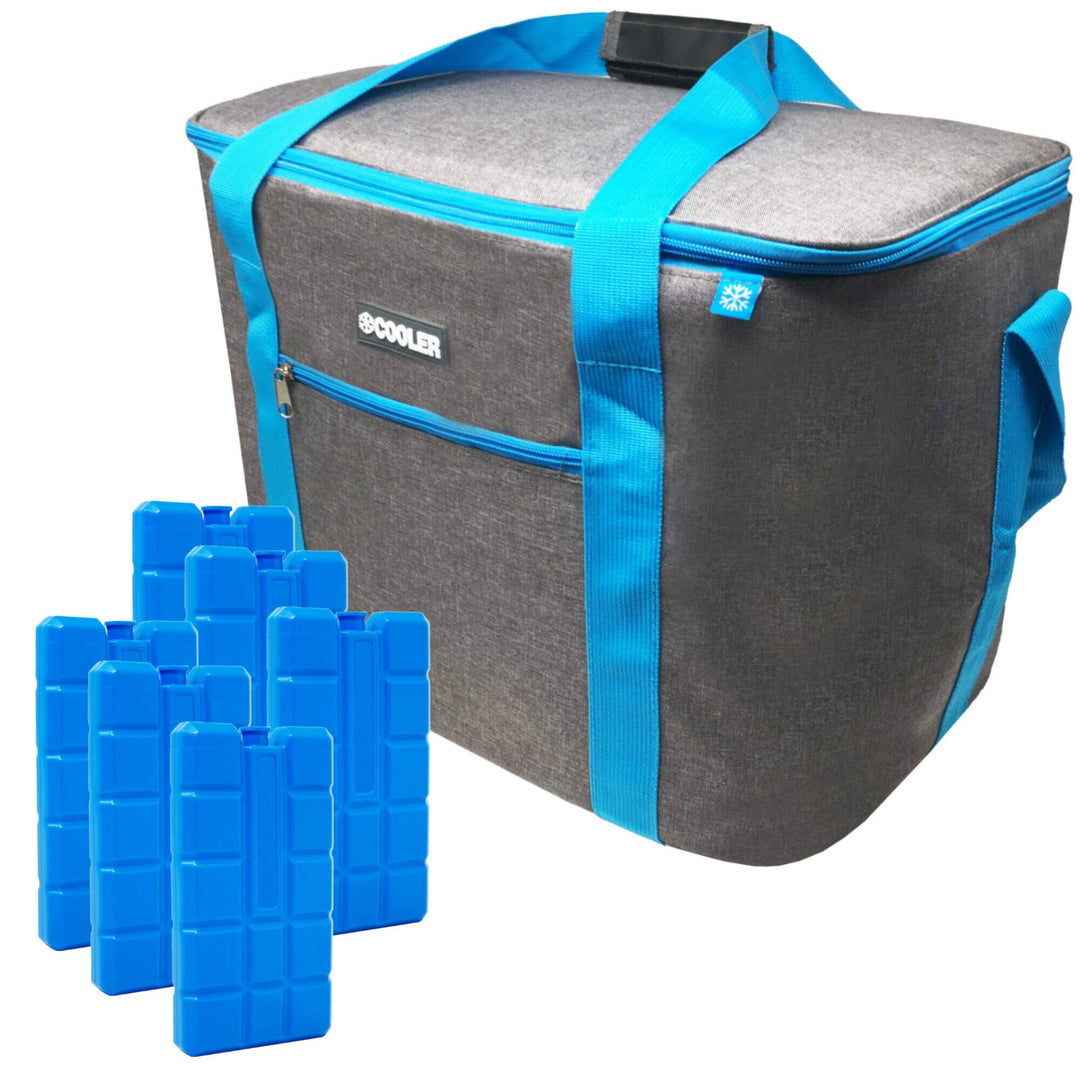 ToCi Kühltasche 36 Liter Isoliertasche Thermotasche Picknicktasche für Picknick Camping Urlaub Wande