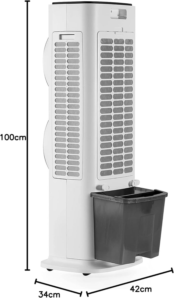 MACOM Enjoy & Relax 988 Power Double Wind, sehr leistungsstarker Verdunstungskühler mit Doppelventil