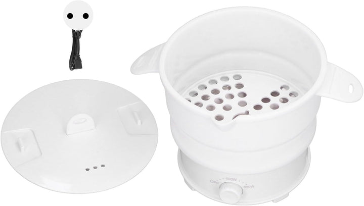 Yctze Elektrischer Hot Pot-Kocher, Mini, Leicht, Tragbar, Faltbar, Reisetopf f¨¹r Camping, B¨¹ro, Ho