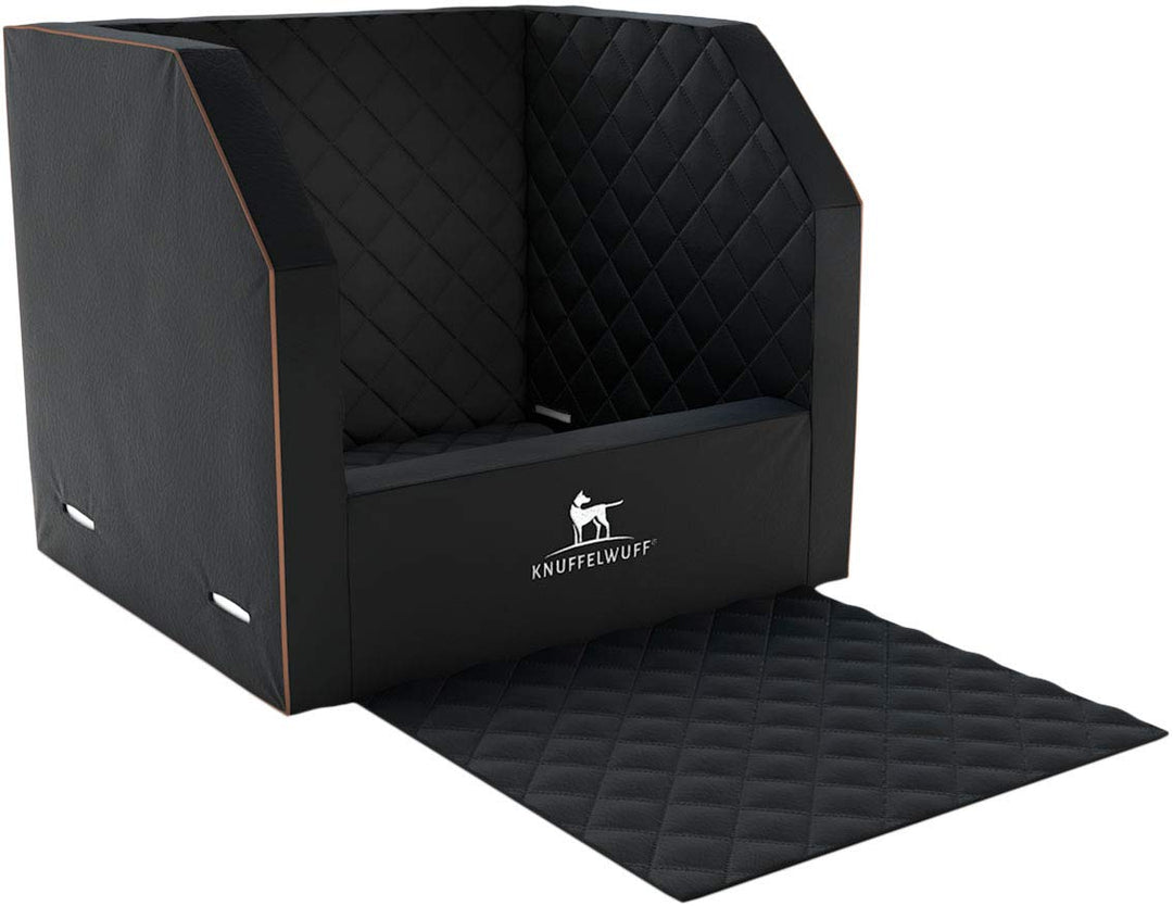 Knuffelwuff Cargo Hundebox Auto Hunde Autositz Hundetransportbox Transportbox Hund Vordersitz 45 x 4