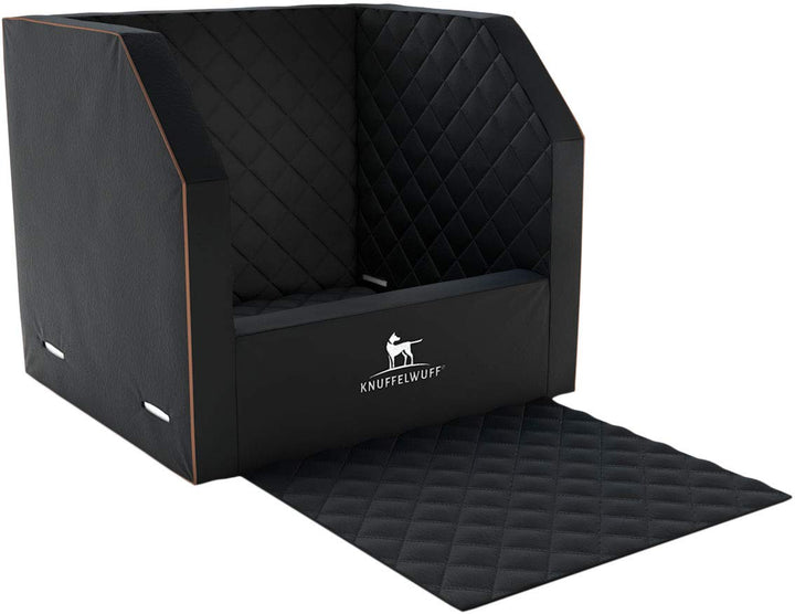 Knuffelwuff Cargo Hundebox Auto Hunde Autositz Hundetransportbox Transportbox Hund Vordersitz 45 x 4