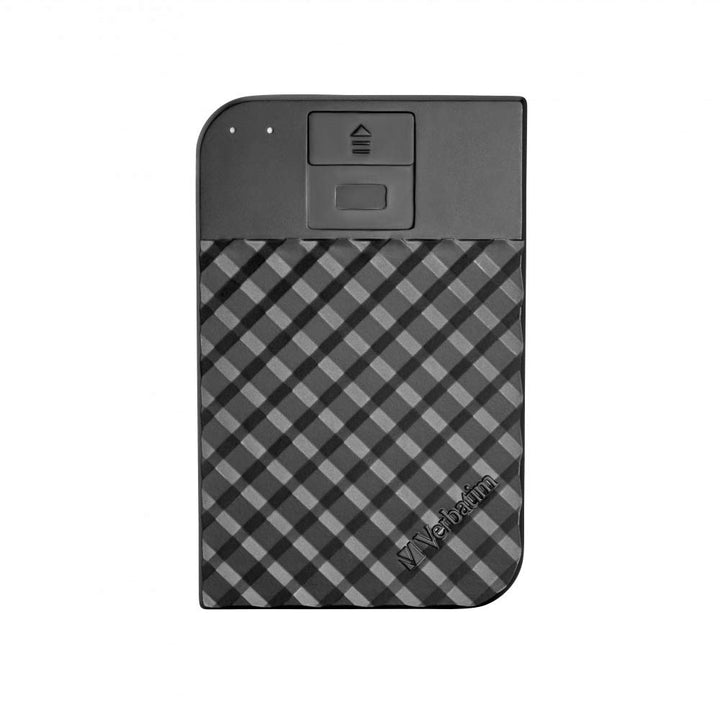 Verbatim Fingerprint Secure, 1 TB, Schwarz, Externe Festplatte mit Fingerabdruckscanner, USB 3.1 GEN