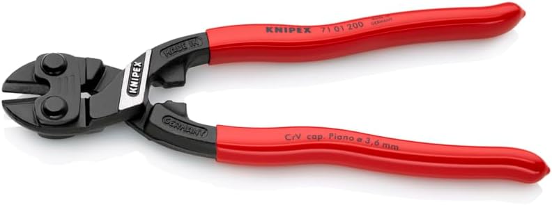 Knipex Tools 71 01 250 Bolzenschneider KOMPAKT Bolzenschneider, 25,4 cm, 7101200 CoBolt Kompakter Bo