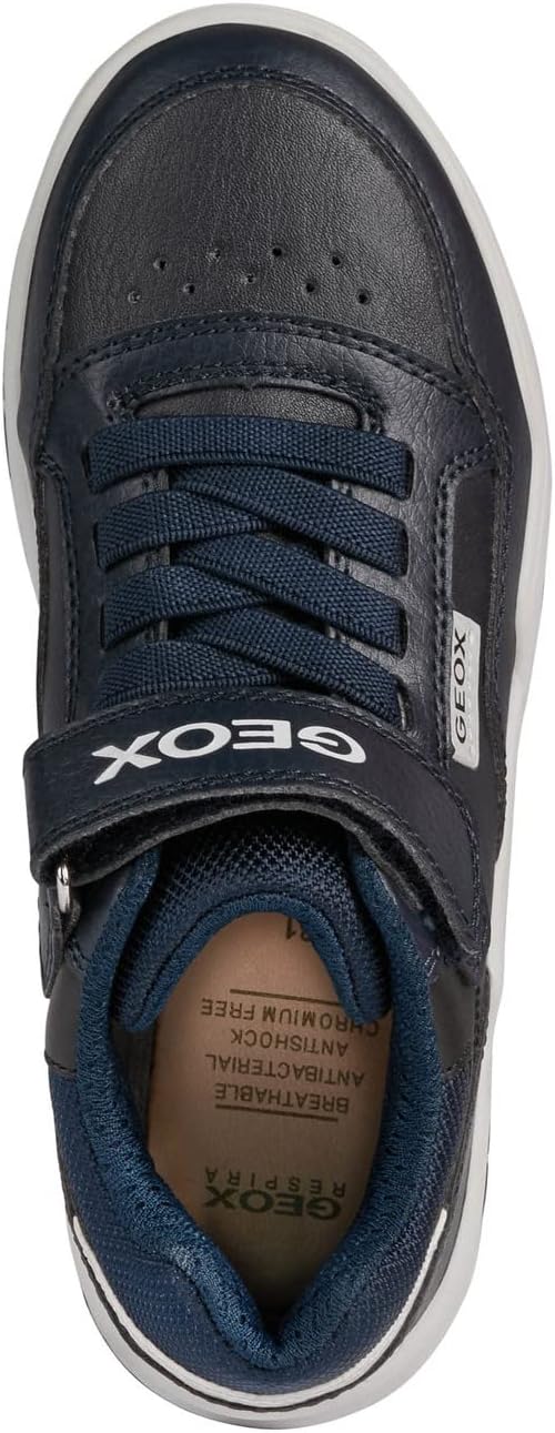Geox Jungen J Perth Boy B Sneakers, 29 EU Navy Lt Grey