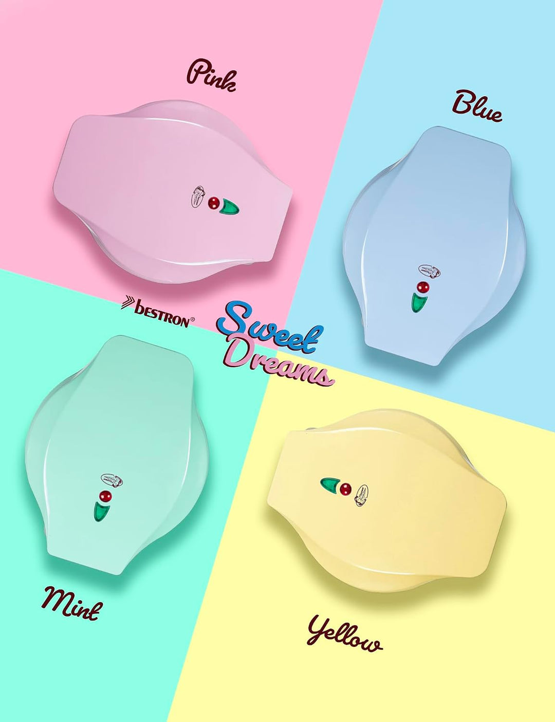 Bestron Cake-Pop-Maker im Retro Design, inklusive Cake-Pop-Butler, Gabel &amp; 12 Cake-Pop-Sticks, mit A