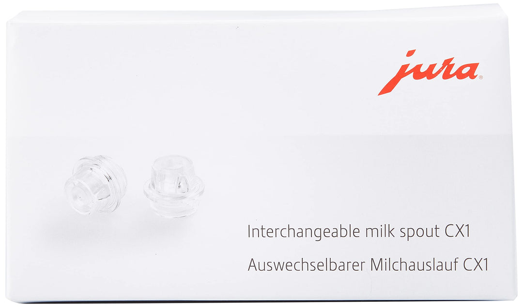 Jura 72595 Auswechselbarer Milchauslauf CX1, 10-er Set, Braun