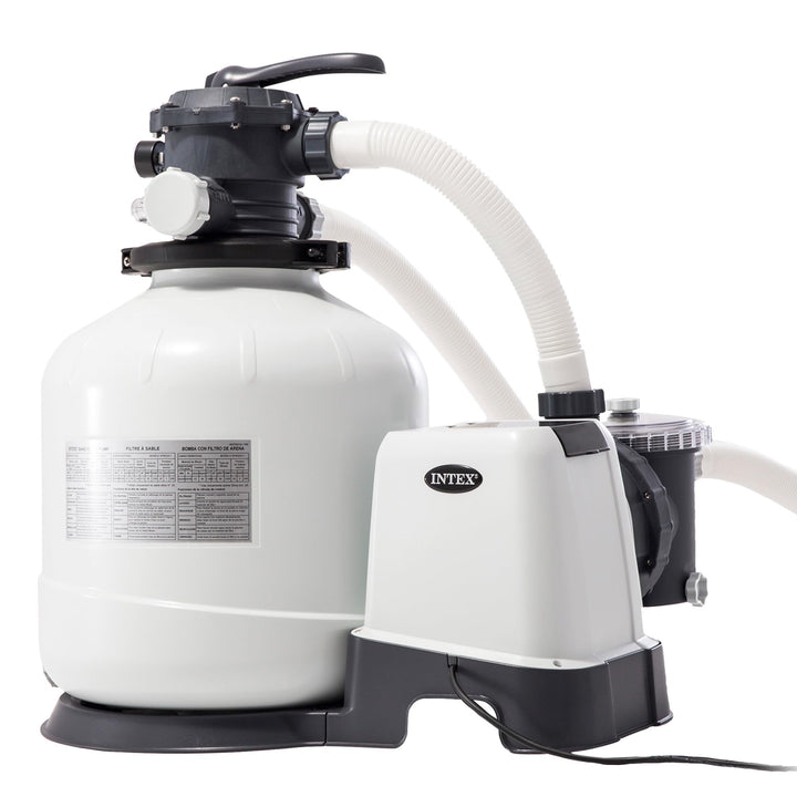 Intex Krystal Clear Sandfilteranlage 12 m³ für Pools bis 42.000l 26652